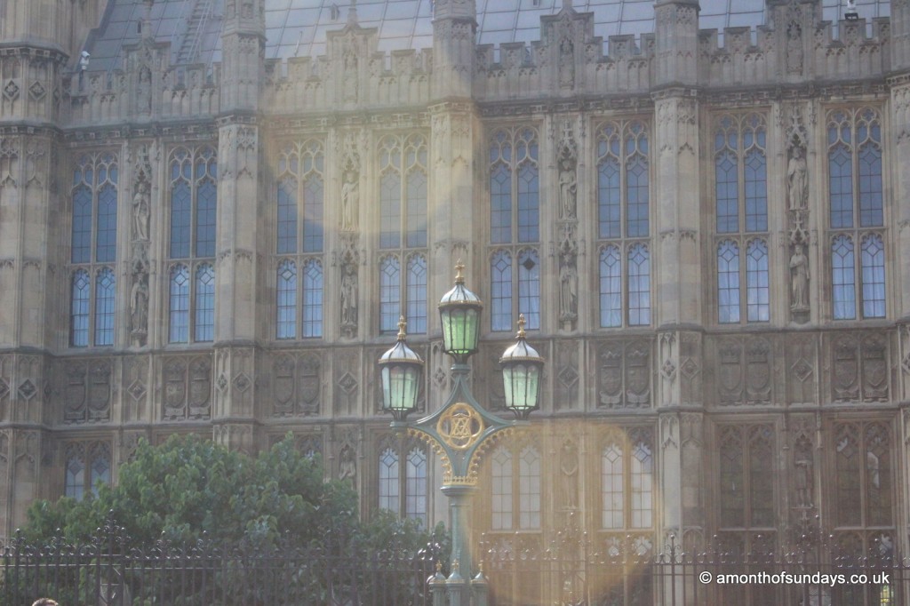 Parliament lamppost