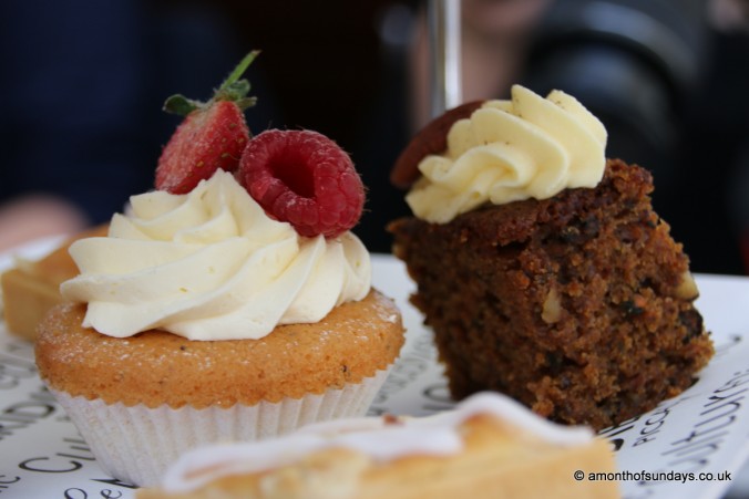Cakes at Le Meridien, Piccadilly
