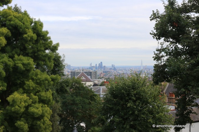 View from balcony at Fenton House