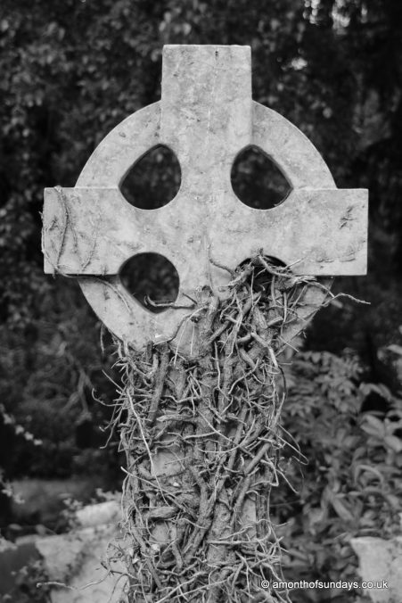 Cross at Hampstead Cemetery